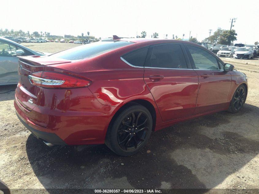 2019 FORD FUSION SE - 3FA6P0HD6KR251708