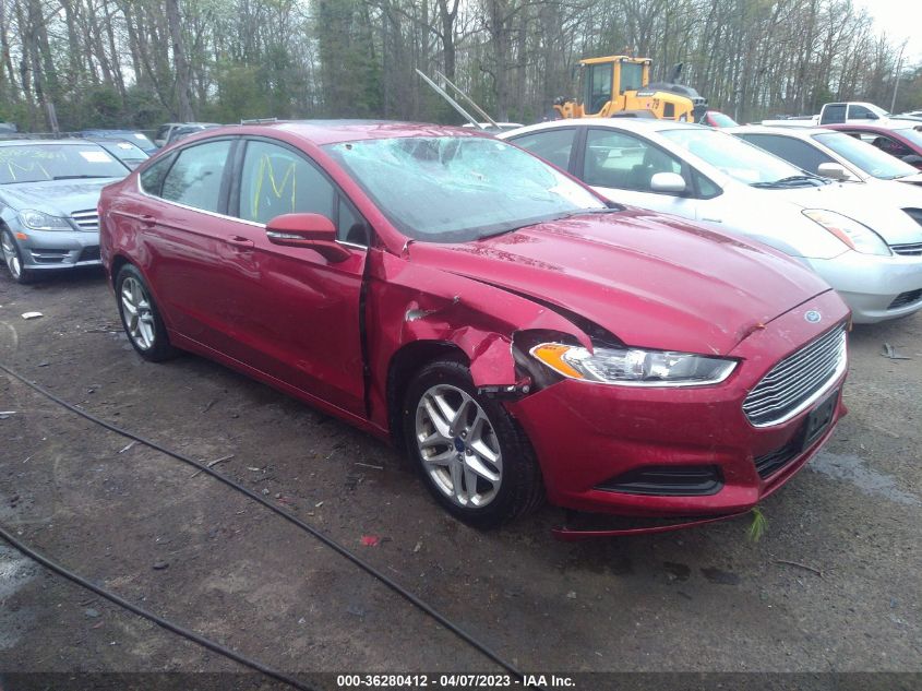 2014 FORD FUSION SE - 3FA6P0HD6ER199162