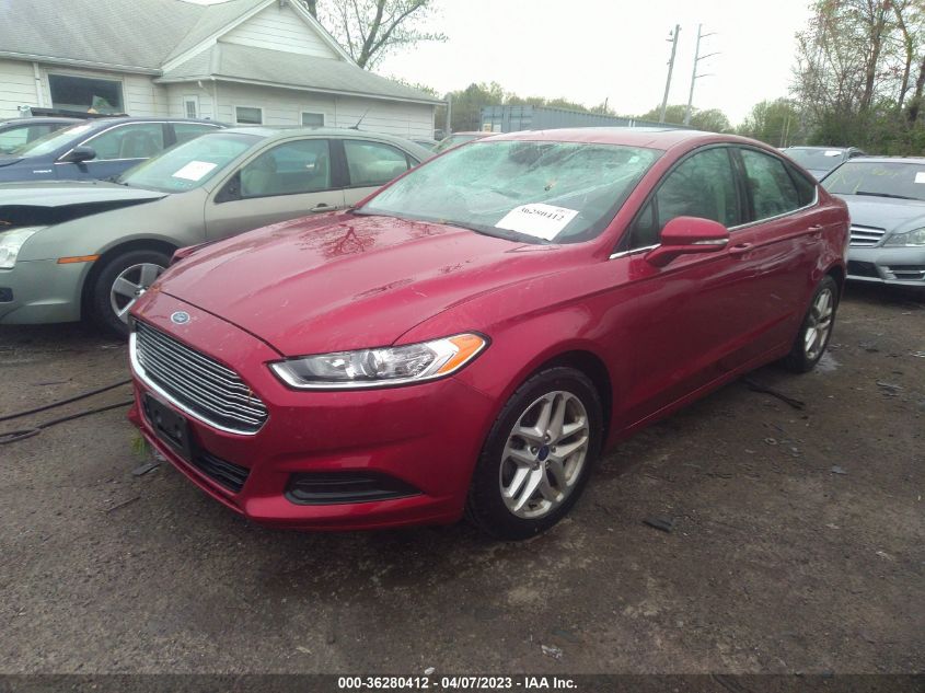 2014 FORD FUSION SE - 3FA6P0HD6ER199162