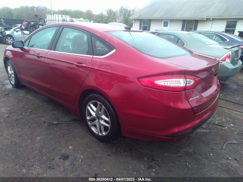 2014 FORD FUSION SE - 3FA6P0HD6ER199162