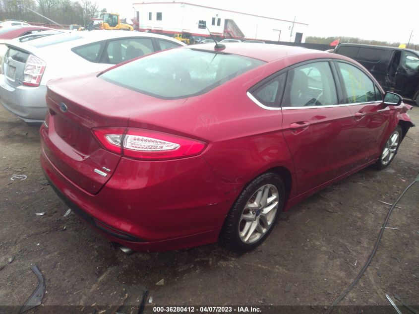 2014 FORD FUSION SE - 3FA6P0HD6ER199162