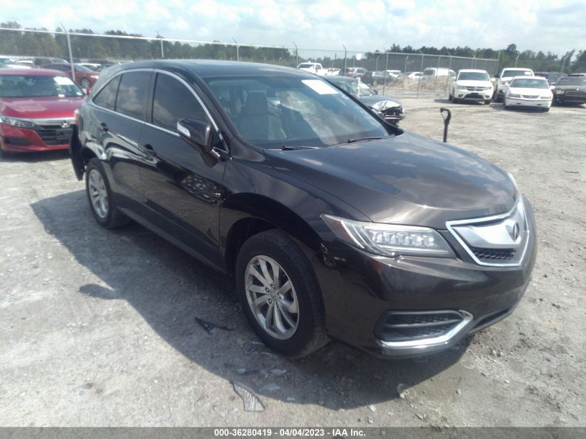 2016 ACURA RDX TECH PKG/TECH - 5J8TB3H51GL019661