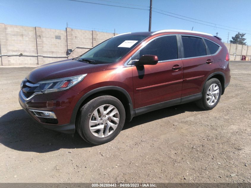 2015 HONDA CR-V EX-L - 2HKRM4H77FH658432