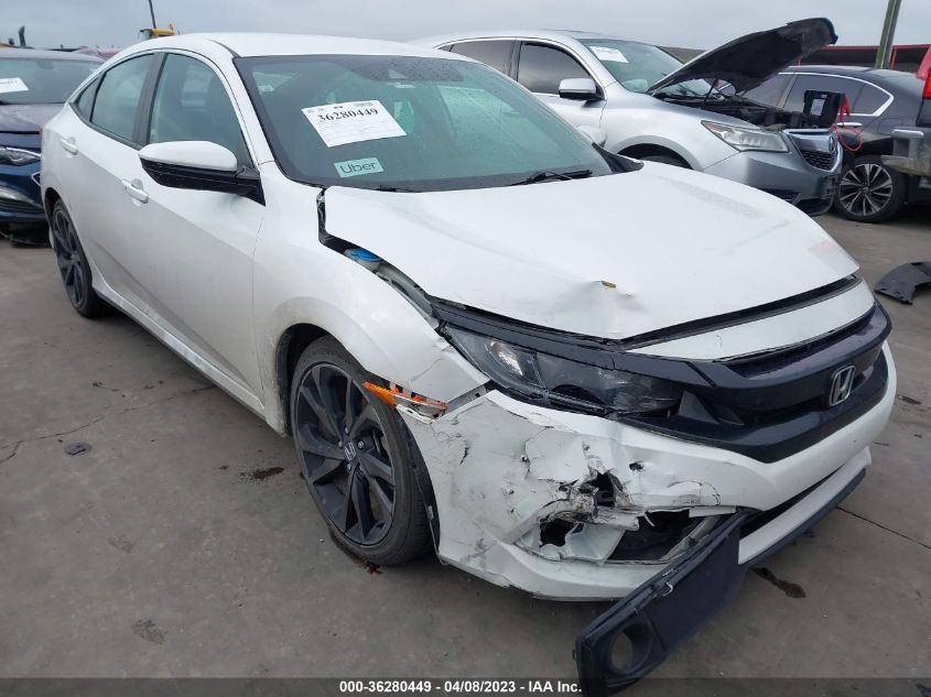 2019 HONDA CIVIC SEDAN SPORT - 2HGFC2F84KH513245