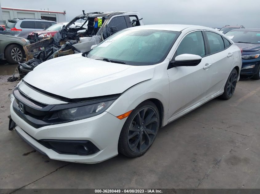 2019 HONDA CIVIC SEDAN SPORT - 2HGFC2F84KH513245