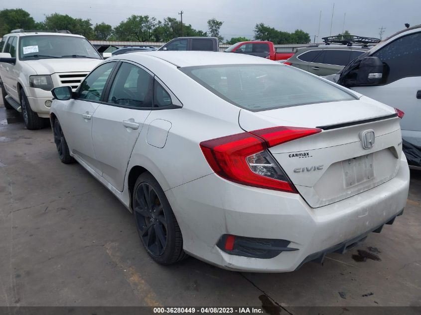 2019 HONDA CIVIC SEDAN SPORT - 2HGFC2F84KH513245