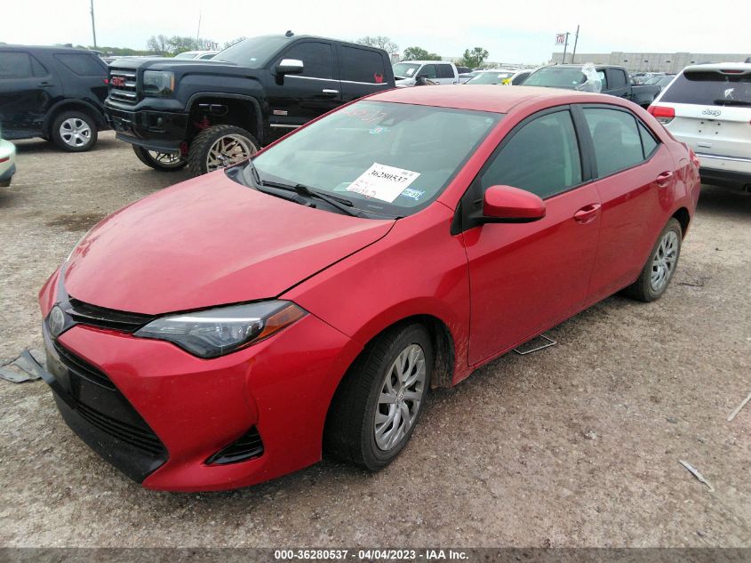 2017 TOYOTA COROLLA L/LE/XLE/SE - 2T1BURHE7HC885509