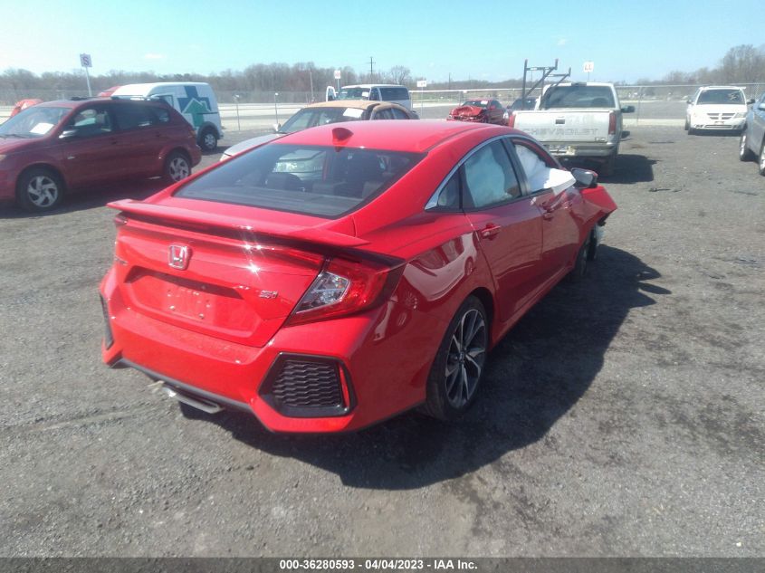 2018 HONDA CIVIC SI SEDAN - 2HGFC1E5XJH707195