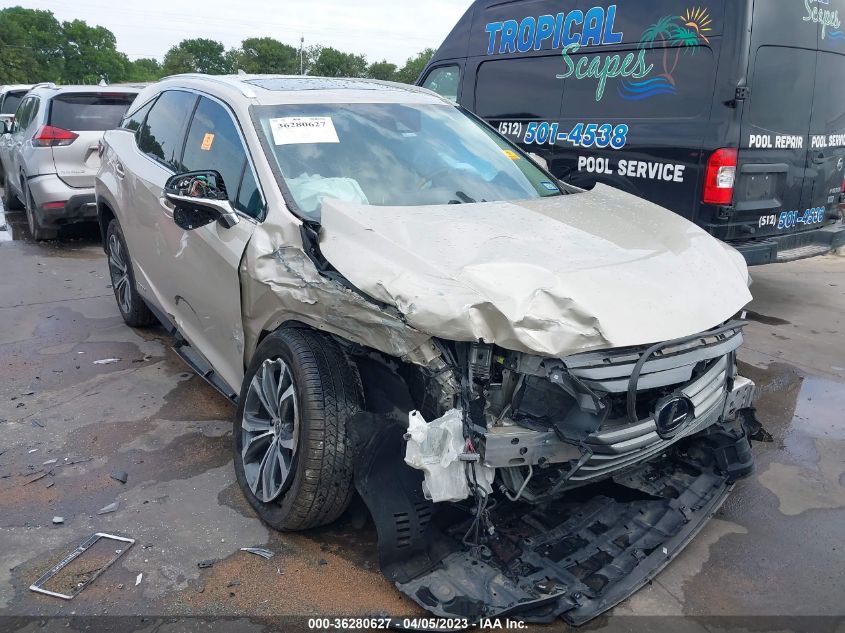 2019 LEXUS RX RX 450H F SPORT - 2T2BGMCA1KC040978