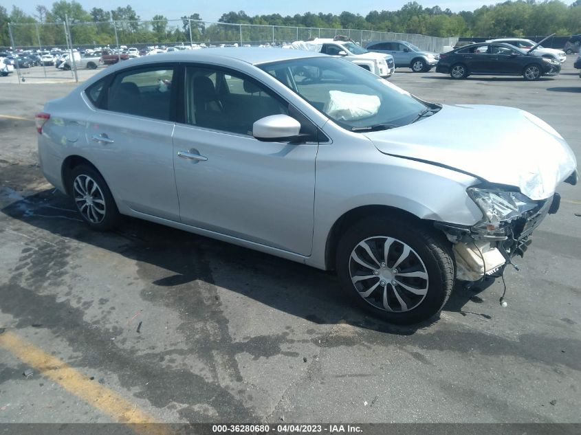 2014 NISSAN SENTRA S/FE+ S/SV/FE+ SV/SR/SL - 3N1AB7AP0EY211847