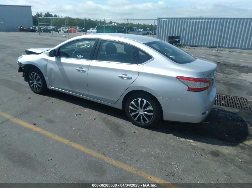 2014 NISSAN SENTRA S/FE+ S/SV/FE+ SV/SR/SL - 3N1AB7AP0EY211847