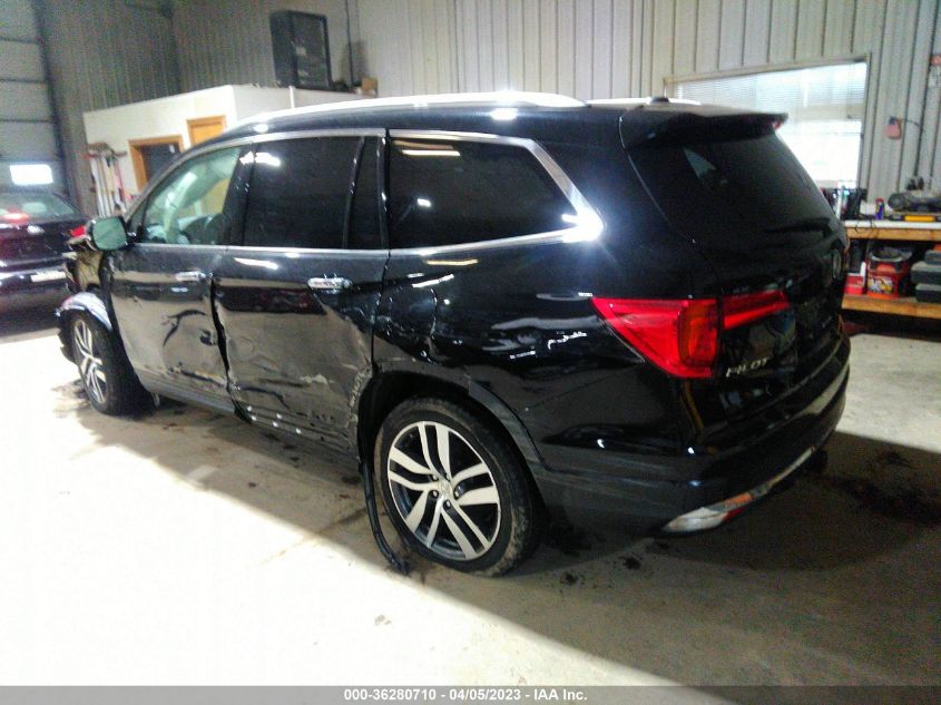 2017 HONDA PILOT ELITE - 5FNYF6H04HB074205