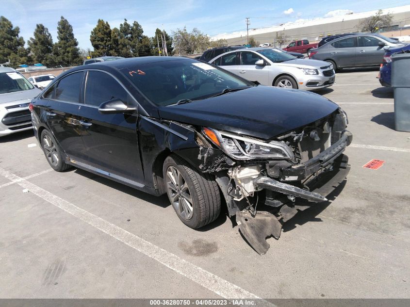 2017 HYUNDAI SONATA LIMITED - 5NPE34AF9HH482246