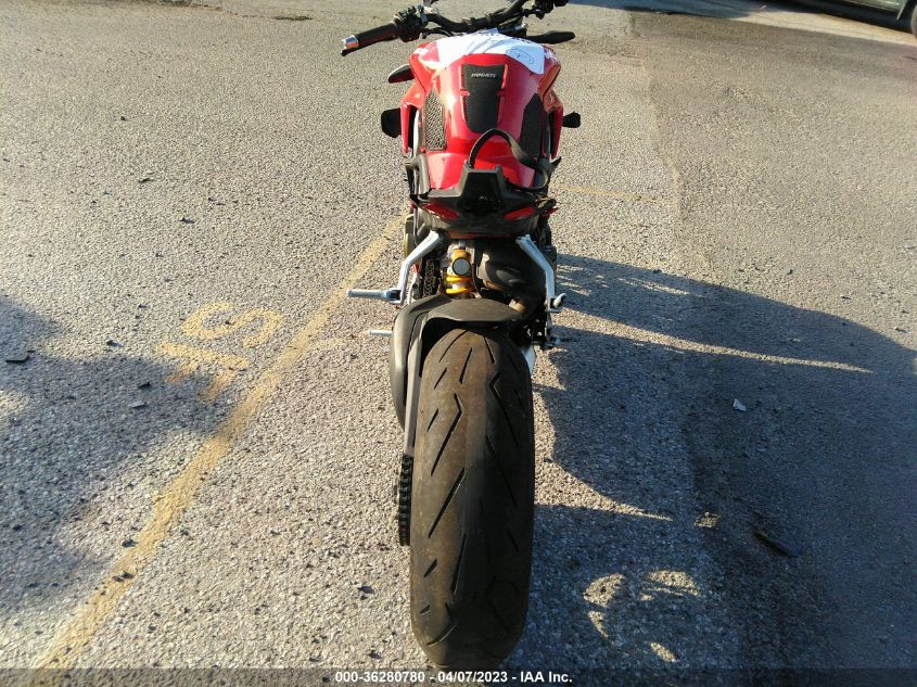 2022 DUCATI STREETFIGHTER V4/V4S ZDMFAKNW4NB008375