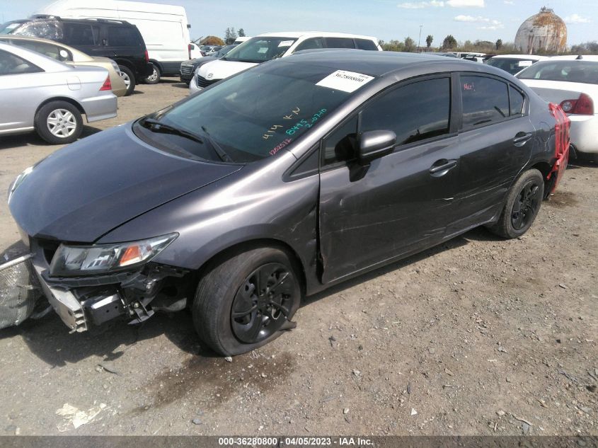 2015 HONDA CIVIC SEDAN LX - 19XFB2F53FE278300