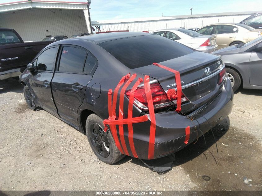 2015 HONDA CIVIC SEDAN LX - 19XFB2F53FE278300