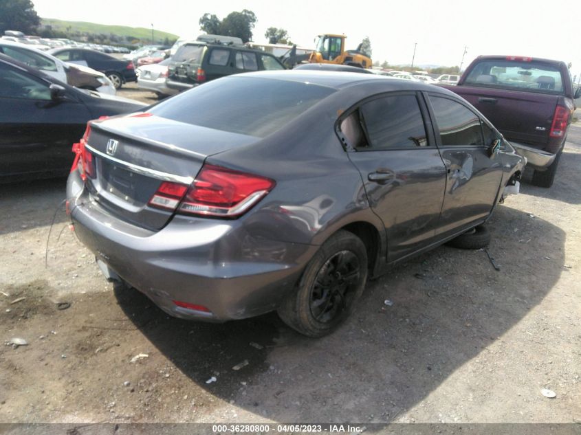 2015 HONDA CIVIC SEDAN LX - 19XFB2F53FE278300