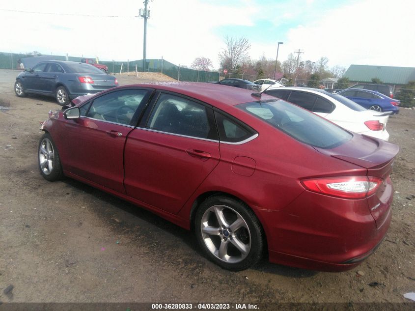 2014 FORD FUSION SE - 3FA6P0H71ER167990