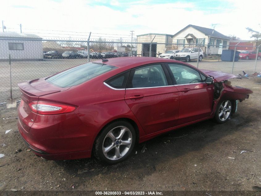 2014 FORD FUSION SE - 3FA6P0H71ER167990