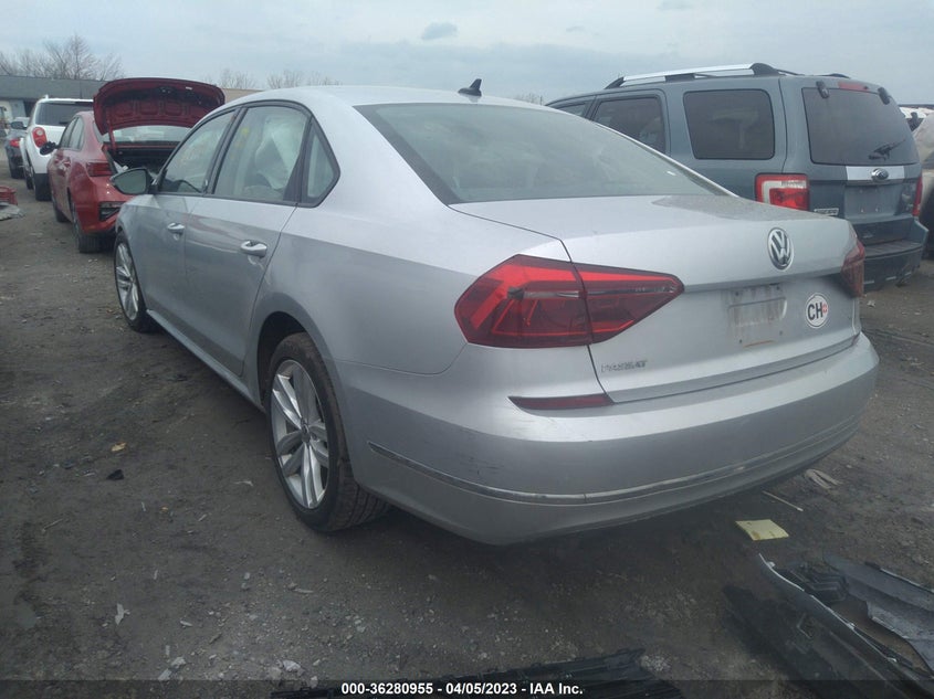 VIN 1VWLA7A35KC012011 2019 VOLKSWAGEN PASSAT 2.0T WOLFSBURG EDITION