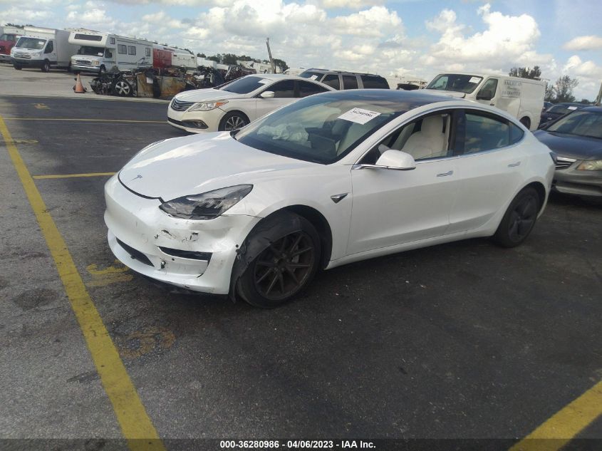 2019 TESLA MODEL 3 RANGE - 5YJ3E1EA3KF431877