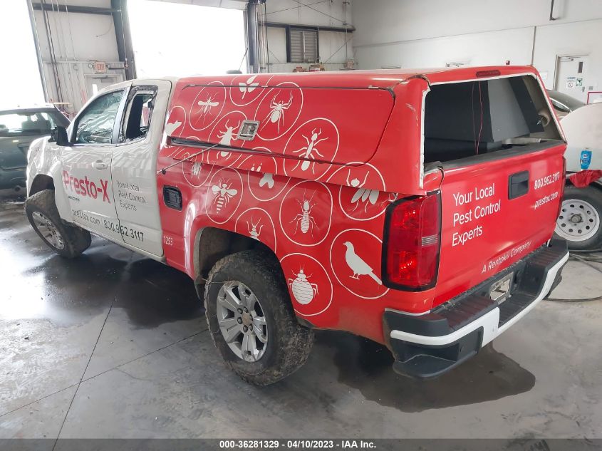 2020 CHEVROLET COLORADO 2WD LT - 1GCHSCEA5L1219504