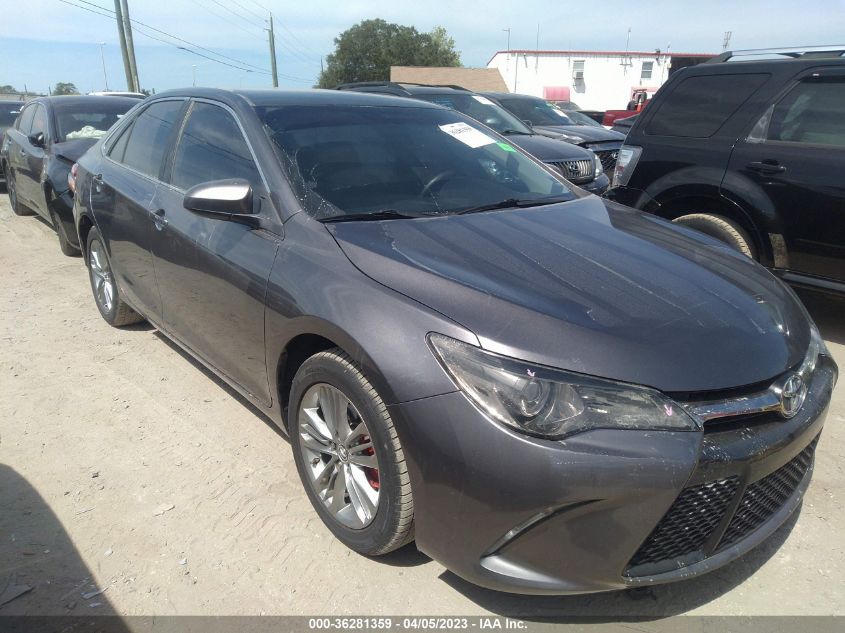 2015 TOYOTA CAMRY XLE/SE/LE/XSE - 4T1BF1FK8FU015350