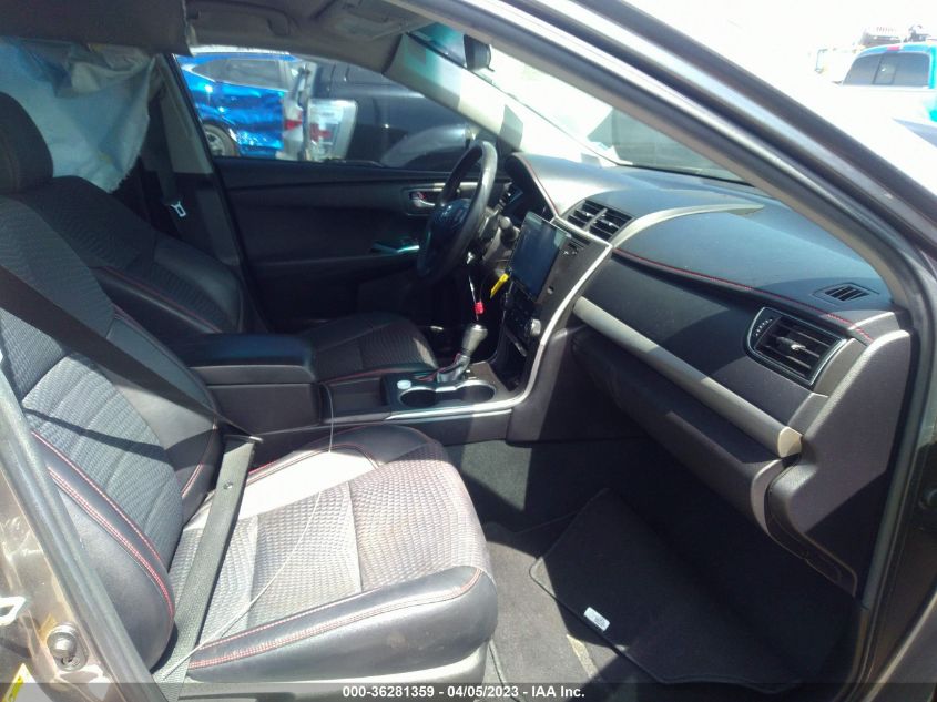 2015 TOYOTA CAMRY XLE/SE/LE/XSE - 4T1BF1FK8FU015350