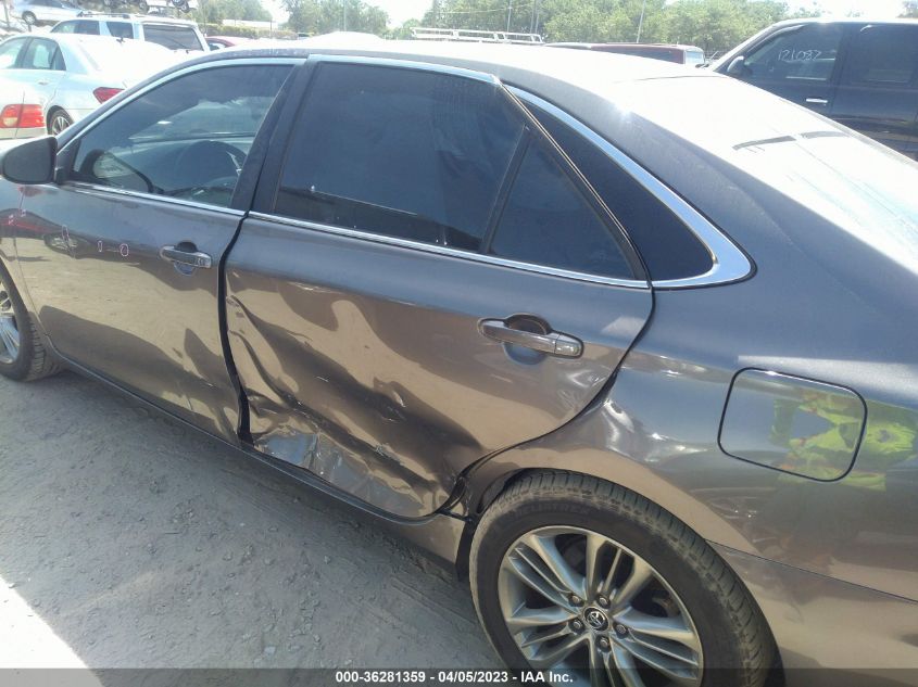 2015 TOYOTA CAMRY XLE/SE/LE/XSE - 4T1BF1FK8FU015350