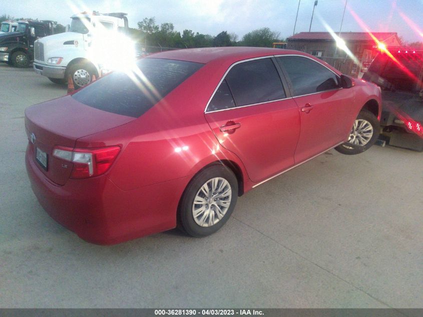 2014 TOYOTA CAMRY L/LE/XLE/SE/SE SPORT - 4T4BF1FK6ER395597