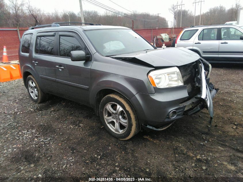 2013 HONDA PILOT EX-L - 5FNYF4H5XDB035550