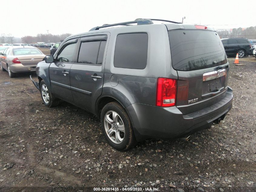 2013 HONDA PILOT EX-L - 5FNYF4H5XDB035550