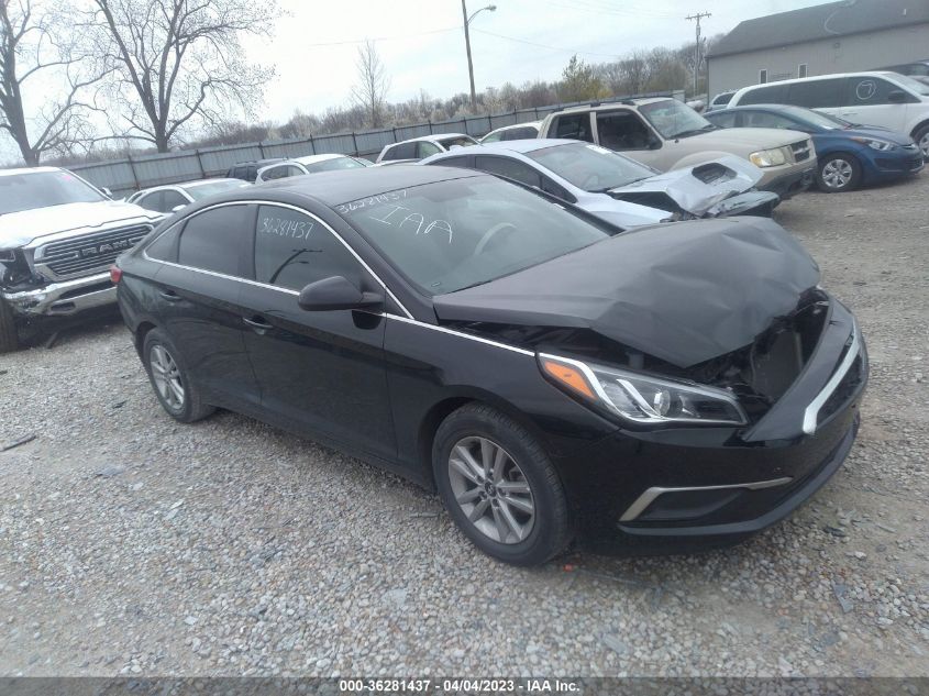 2017 HYUNDAI SONATA 2.4L - 5NPE24AF7HH506790