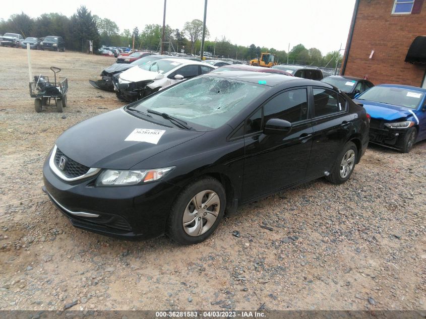 2015 HONDA CIVIC SEDAN LX - 2HGFB2F57FH550269