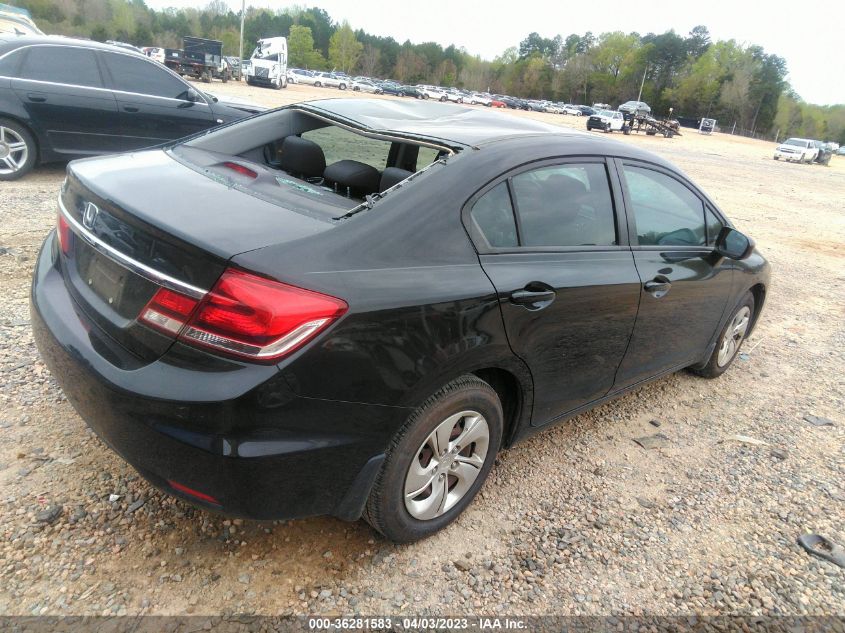 2015 HONDA CIVIC SEDAN LX - 2HGFB2F57FH550269