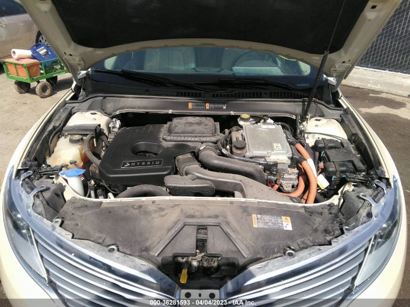 2016 LINCOLN MKZ HYBRID - 3LN6L2LU9GR632660