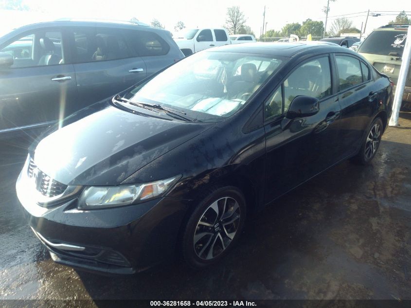 2013 HONDA CIVIC SDN EX - 19XFB2F80DE206591
