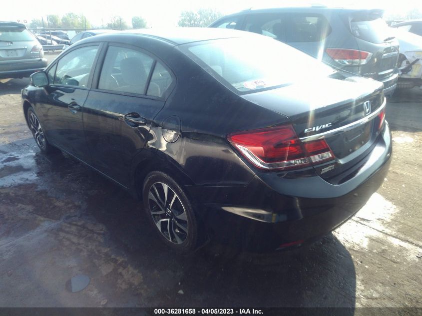 2013 HONDA CIVIC SDN EX - 19XFB2F80DE206591