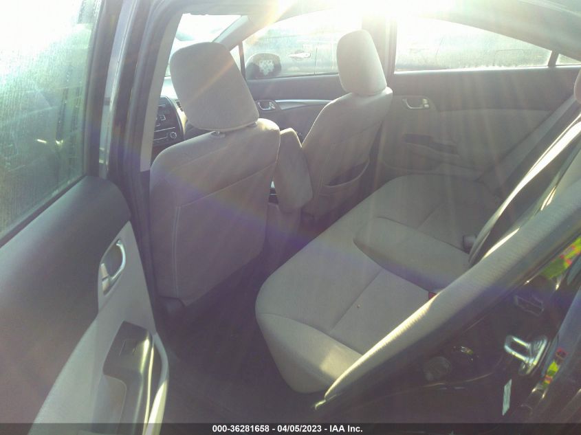 2013 HONDA CIVIC SDN EX - 19XFB2F80DE206591