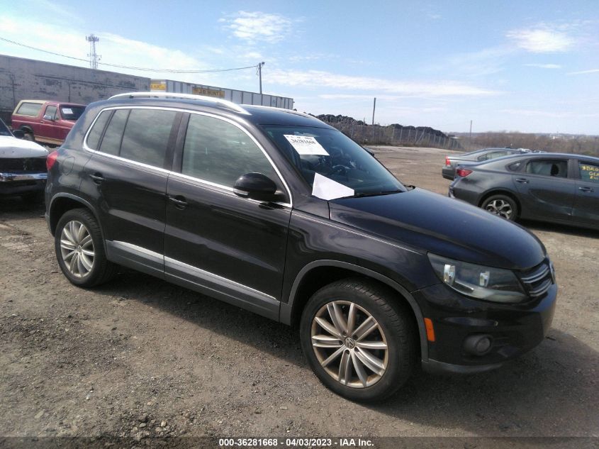 2014 VOLKSWAGEN TIGUAN SEL - WVGBV3AX9EW566570