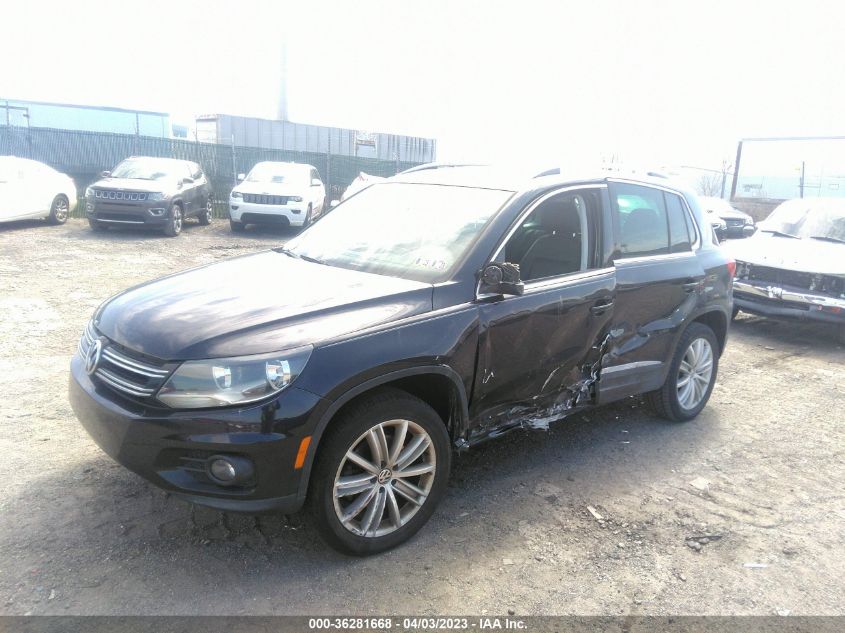 2014 VOLKSWAGEN TIGUAN SEL - WVGBV3AX9EW566570