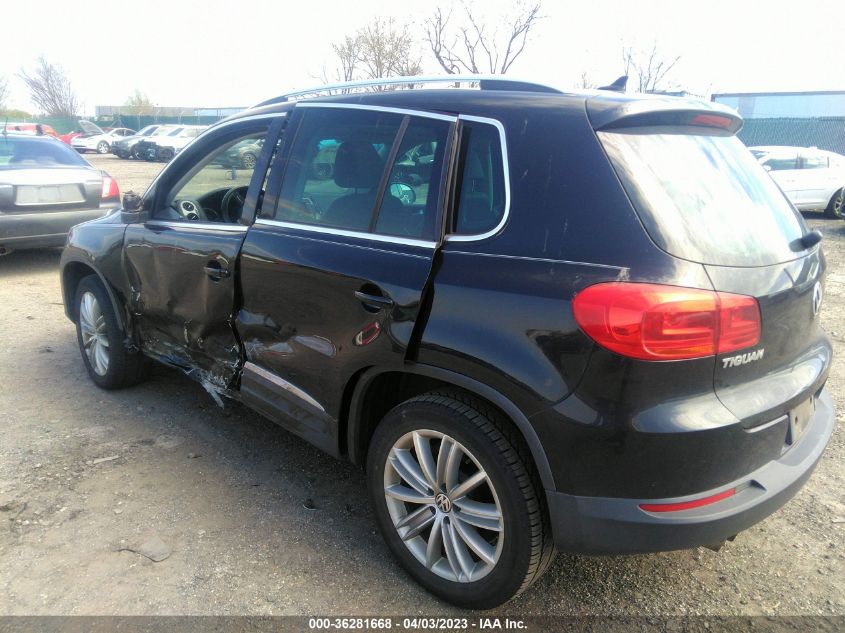 2014 VOLKSWAGEN TIGUAN SEL - WVGBV3AX9EW566570