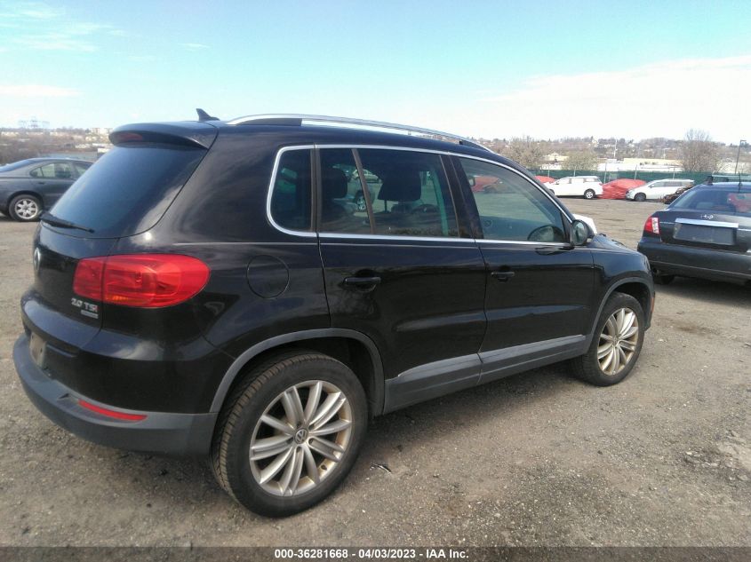 2014 VOLKSWAGEN TIGUAN SEL - WVGBV3AX9EW566570