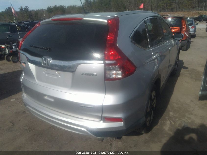 2015 HONDA CR-V TOURING - 5J6RM4H97FL129067