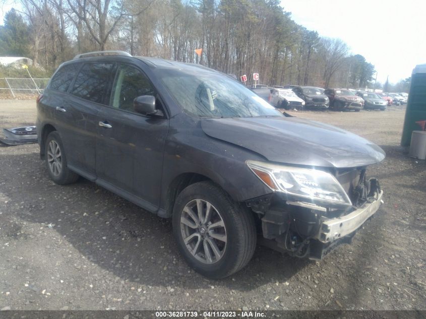 2014 NISSAN PATHFINDER S/SV/SL/PLATINUM - 5N1AR2MM3EC692985
