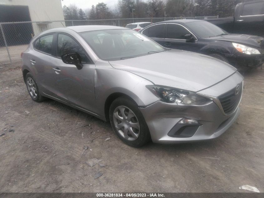 2014 MAZDA MAZDA3 I SPORT - JM1BM1K71E1214302