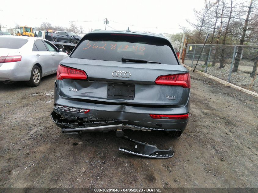 2018 AUDI Q5 PREMIUM/TECH PREMIUM - WA1ANAFY2J2100299