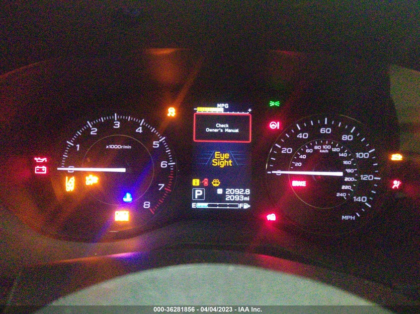 VIN 4S3GTAB60P3709498 2023 SUBARU IMPREZA