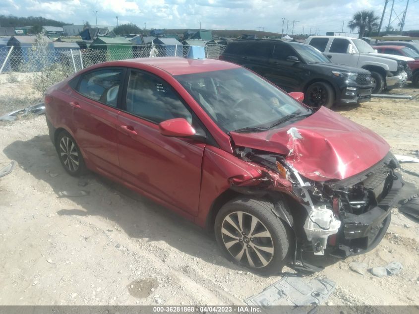 2017 HYUNDAI ACCENT VALUE EDITION - KMHCT4AE9HU343640