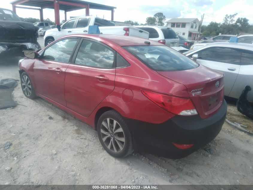 2017 HYUNDAI ACCENT VALUE EDITION - KMHCT4AE9HU343640